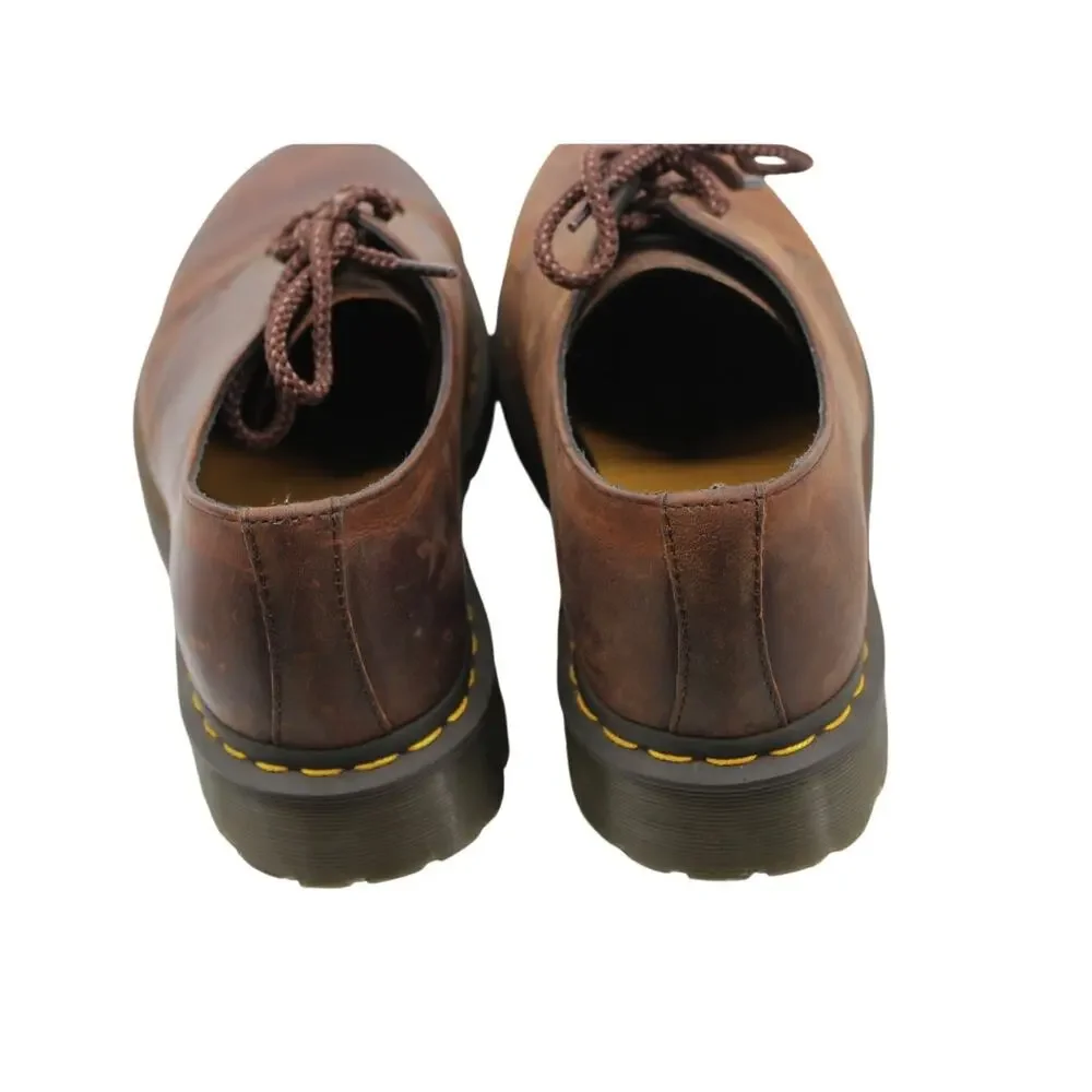 Dr. Martens 30681 Leather Oxford 1461 Brown Shoes Men US 10